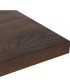 Mesa de Comedor de Madera de Mango Maciza con Patas de Metal Dorado Renzo, tapa