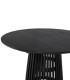 Mesa Redonda de Madera Mindi Wengué Drakon, perfil