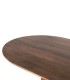 Mesa de Comedor Ovalada de Madera de Mango Melina, tapa