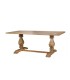 Mesa De Comedor De Madera De Mango Macizo Balam, lado