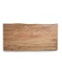 Mesa de Comedor Madera Maciza de Acacia con Patas Metálicas Hairpin Fergus, tapa