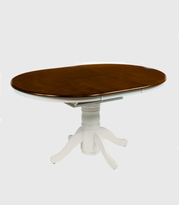 Mesa de comedor redonda colonial Windsor de Ámbar Muebles.