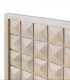 Cabecero de Madera Maciza de Mango Geométrico Vertex, detalle