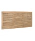Cabecero de Madera de Mango Natural con Lamas Horizontales Restrepo, lado