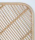 Cabecero de Ratán Natural Diseño Geométrico Velandia, detalle lado