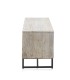 Mueble TV de Madera Maciza de Mango Natural con Relieve Tina