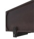 Mueble TV Flotante con 3 Puertas Texturizadas Moderno Croc