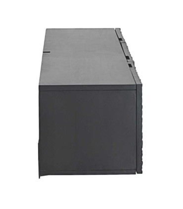Mueble TV Flotante con 3 Puertas Texturizadas Moderno Croc