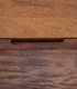 Mesa TV de Madera Maciza de Mango con Relieve Tikal