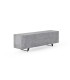 Mueble TV de Madera Maciza de Mango Tallado Gris Siena