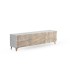 Mueble TV de Madera Maciza de Mango Tallado Vega