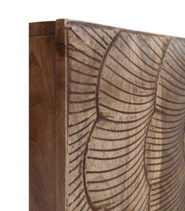 Mueble TV de Madera de Mango Tallada Lorenzo