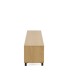 Mueble TV Roble Natural Moderno con 2 Puertas y 2 Cajones Essence