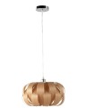 Lámpara Colgante de Madera Natural Diseño Nórdico Pimla