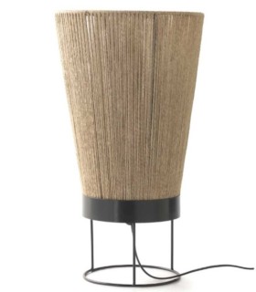 Lámpara de Sobremesa de Yute Natural Nila
