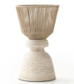 Lámpara de Mesa Artesanal de Yute Nael