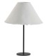 Lámpara de Mesa Artesanal con Pantalla de Papel Maché Blanca Peper