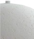 Lámpara de Mesa de Papel Maché Blanca Zoirin