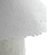 Lámpara de Mesa de Papel Maché Blanca Artesanal Bolinche