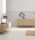 Lámpara de Mesa Artesanal de Madera y Metal Nayel