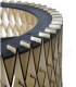 Lámpara de Pie Arco de Madera y Metal Vesper