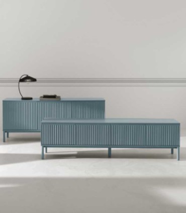 Lámpara de Mesa Industrial Curva de Madera y Metal Eclipse