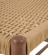 Banqueta de Fresno con Asiento de Cuerda Natural Artaix