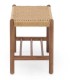 Banqueta de Fresno con Asiento de Cuerda Natural Artaix