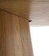 Mesa de Comedor Ovalada Maeve, detalle bajo