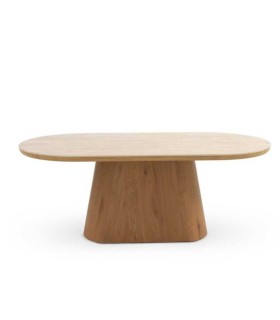 Mesa de Comedor Ovalada Maeve, beig