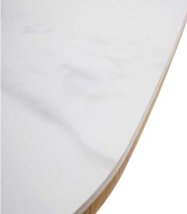Mesa de Comedor Cuadrada con sobre Porcelanico Maeve I