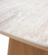 Mesa de Comedor Cuadrada con sobre Porcelanico Maeve I