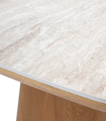 Mesa de Comedor Cuadrada con sobre Porcelanico Maeve I