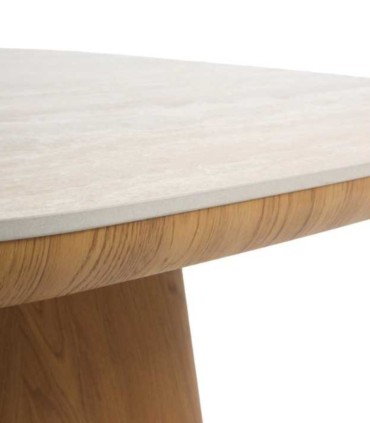Mesa de Comedor Cuadrada con sobre Porcelanico Maeve I