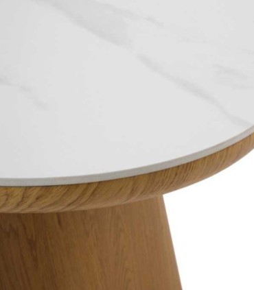 Mesa de Comedor Cuadrada con sobre Porcelanico Maeve I