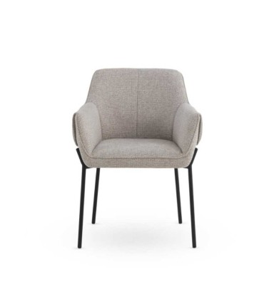 Pack De 4 Sillas Aveline Tapizadas En Chenilla Aveline de Ambar Muebles