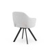 Pack de 4 Sillones Giratorios en Chenilla Crawford
