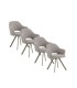 Pack de 4 Sillones Giratorios Crawford I