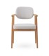 Pack de 2 Sillones en Madera de Roble y Chenilla Harrison