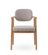 Pack de 2 Sillones en Madera de Roble y Chenilla Harrison
