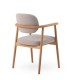 Pack de 2 Sillones en Madera de Roble y Chenilla Harrison