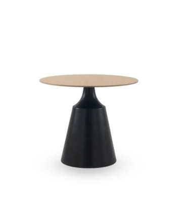 Mesa de Comedor Redonda 120 cm de Cerámica Mate Yichen