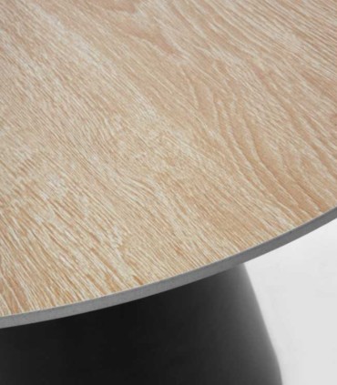 Mesa de Comedor Redonda 120 cm de Cerámica Mate Yichen
