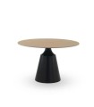Mesa de Comedor Redonda 120 cm de Cerámica Mate Yichen