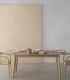 Mesa de Comedor Extensible Automática Chapado Roble Anura