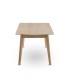 Mesa de Comedor Extensible Automática Chapado Roble Anura de Ambar Muebles