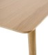 Mesa de Comedor Extensible Automática Chapado Roble Anura de Ambar Muebles