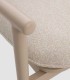 Sillón de Exterior Arena en Aluminio y Fibra Sintética Aurelia