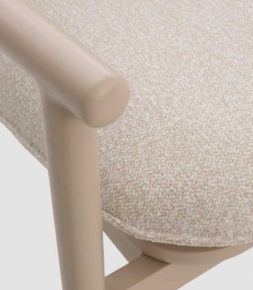 Sillón de Exterior Arena en Aluminio y Fibra Sintética Aurelia