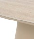Mesa de Centro de Exterior con Tablero Cerámico Travertino Denia